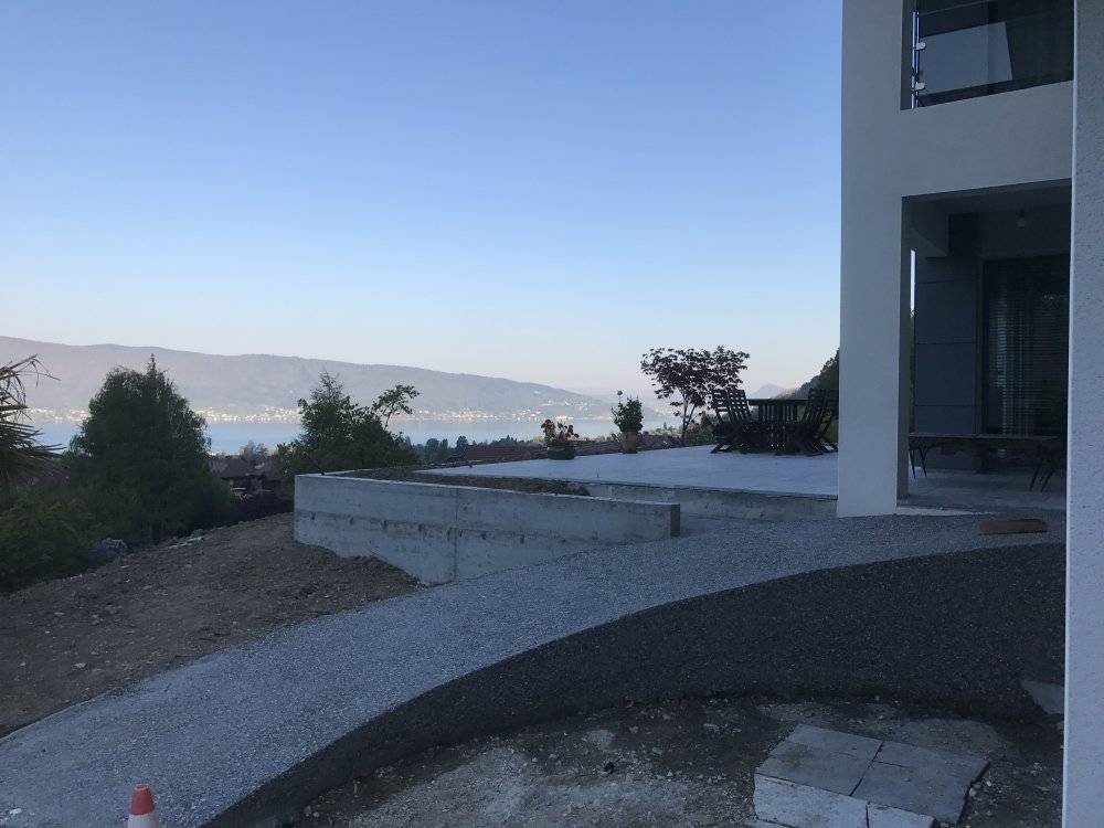 terrasse en béton