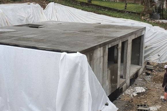 sous sol en béton