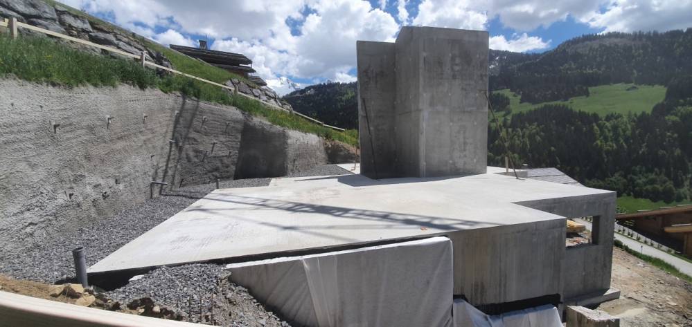 base en béton